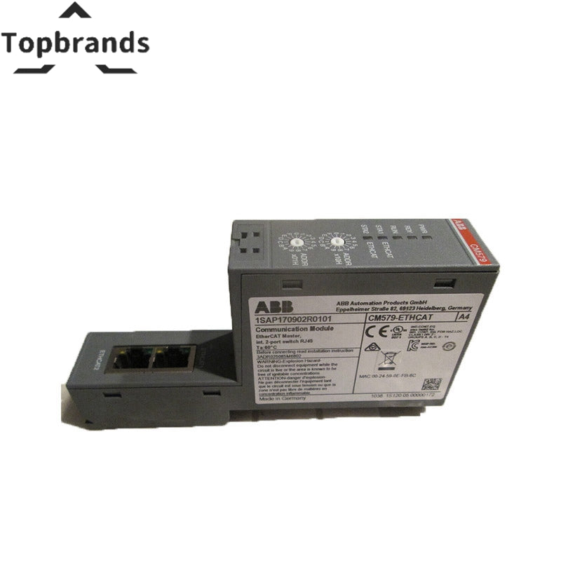1SAP170700R0001 | ABB CM577-ETH AC500 Communication Module ETHERNET view 2