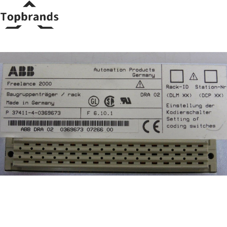 ABB H&B Freelance 2000 DRA 02 Card Rack 100% Brand New view 3