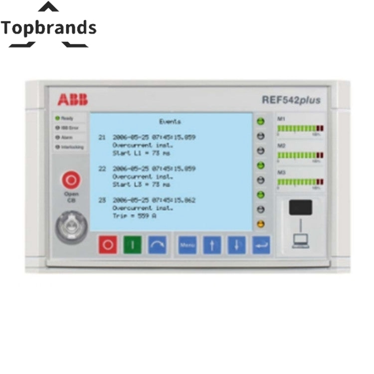 ABB REF542PLUS Bay Control and Protection Unit view 1