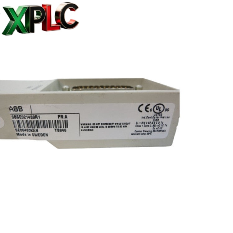 ABB S800 I/O System TB846 Dual Modulebus Inlet Module 3BSE021439R1 view 3