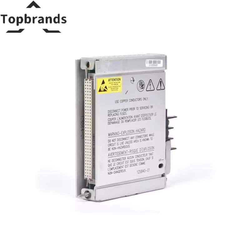 Bently Nevada 125840-01 High Voltage ac Power Input Module (PIM) view 2