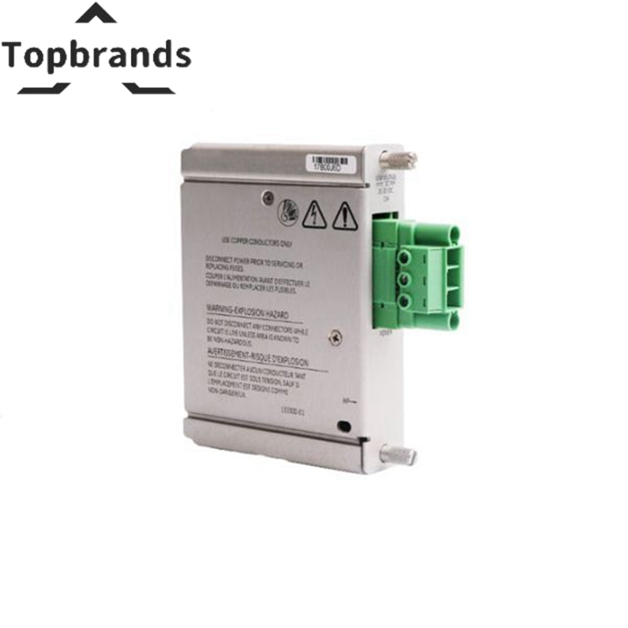 Bently Nevada 3500/15 133300-01 Low Voltage dc Power Input Module (PIM)