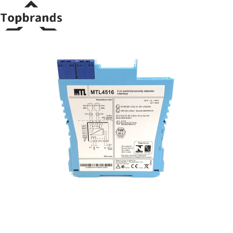 Brand New and Genuine MTL CPM16-AI3700L Safety Barrier Baseplate view 2