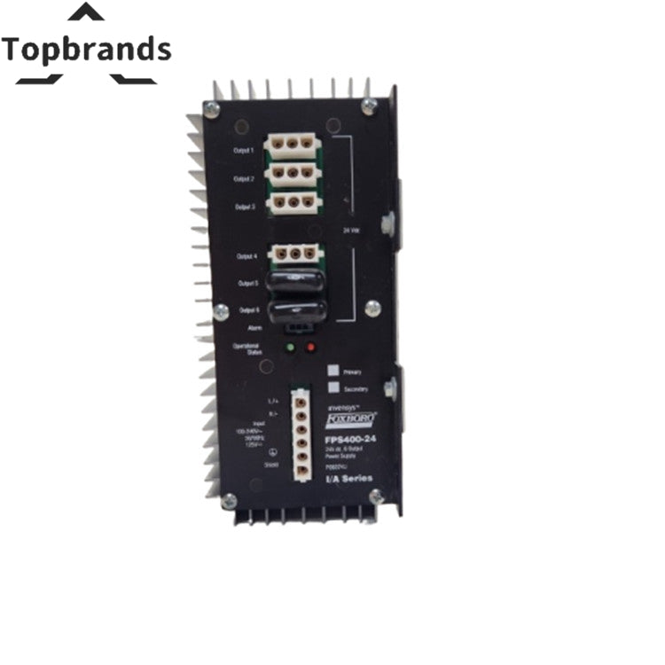 Foxboro I/A Series FPS400-24 P0922YU DIN Rail Mounted Power Supply Module view 1