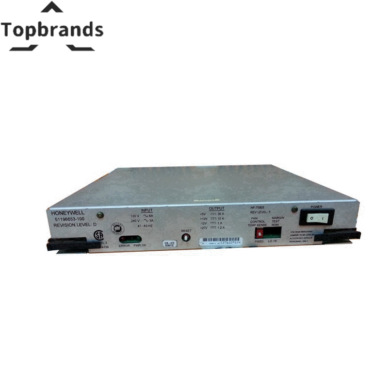 Honeywell 51196653-100 TDC 3000 Five-slot File Power Supply view 3