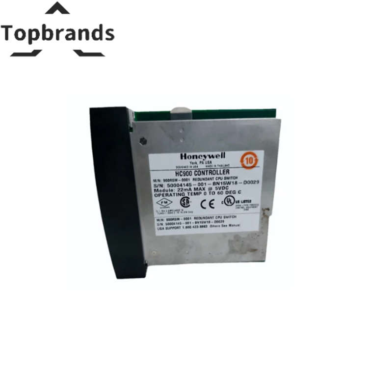 Honeywell 900RSM-0001 HC900 Controller Redundant CPU Switch Module view 3
