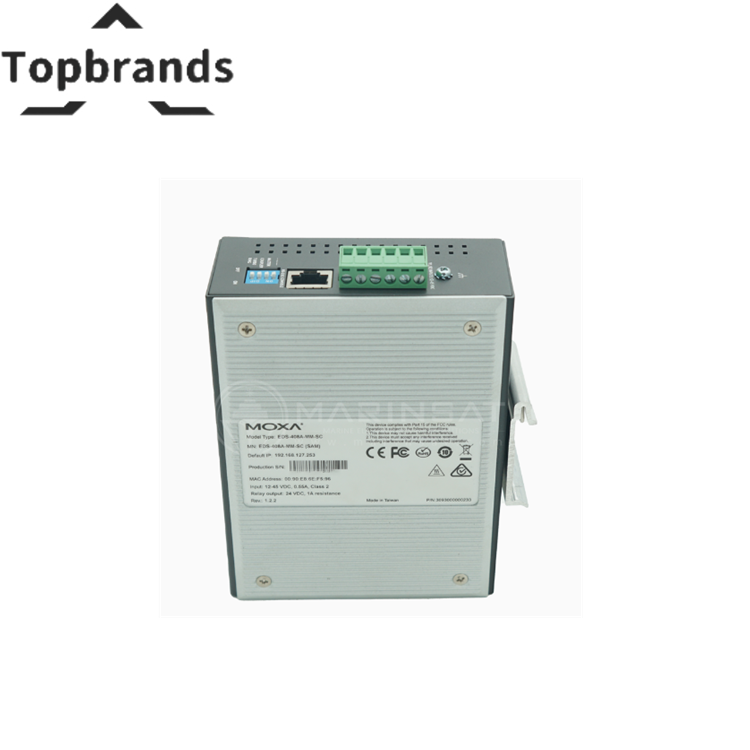 Moxa EDS-308-MM-SC Rev 2.1 Ether Device Switch view 3