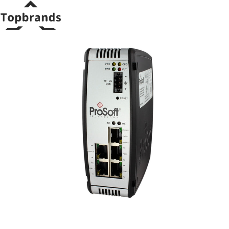 Rockwell ProSoft PLX31-EIP-MBS4 EtherNet/IP Modbus Serial 4 Port Communication Gateway view 1