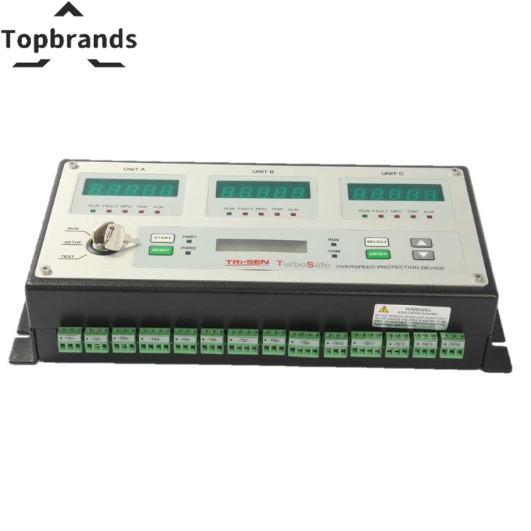 TRI-SEN TURBOSAFE 1000048-001 Triplicated Electronic Overspeed Trip Device view 2