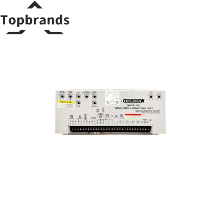 Woodward 9907-023 Load Sharing and Speed Control Model view 3